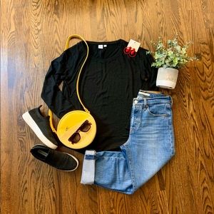 Gap Black Long-sleeve Tunic